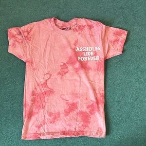 Pink Tie-Dye Graphic T-Shirt